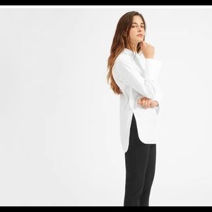 Everlane women’s tuxedo shirt, size 8